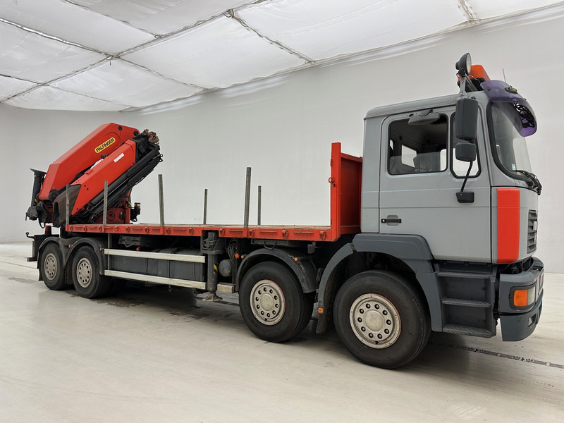 MAN 41.414 - 8x4 - Truk flatbed, Truk derek: gambar 3 MAN 41.414 - 8x4 - Truk flatbed, Truk derek: gambar 3