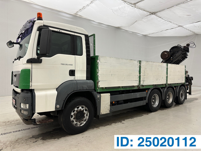 MAN TGS 35.440 - 8x4 - Truk flatbed, Truk derek: gambar 1 MAN TGS 35.440 - 8x4 - Truk flatbed, Truk derek: gambar 1