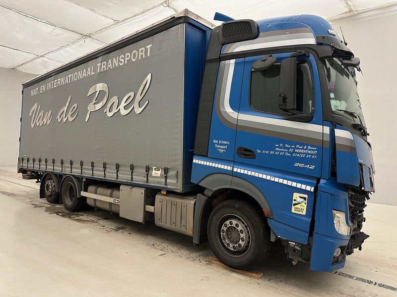 Mercedes-Benz Actros 2642 - 6x2 - Truk dengan terpal samping: gambar 3 Mercedes-Benz Actros 2642 - 6x2 - Truk dengan terpal samping: gambar 3