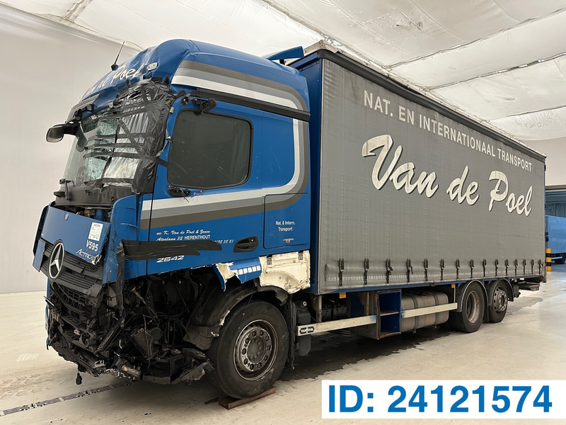 Mercedes-Benz Actros 2642 - 6x2 - Truk dengan terpal samping: gambar 1 Mercedes-Benz Actros 2642 - 6x2 - Truk dengan terpal samping: gambar 1