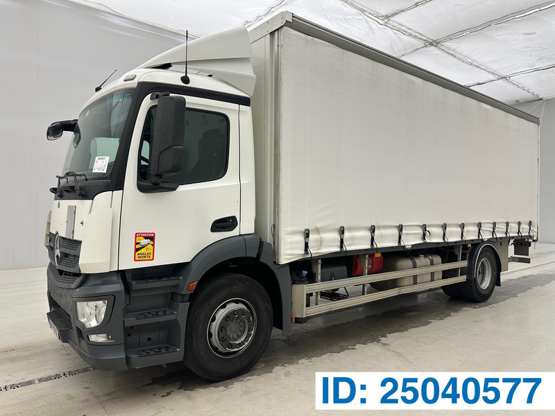 Mercedes-Benz Antos 1830 - Truk dengan terpal samping: gambar 1 Mercedes-Benz Antos 1830 - Truk dengan terpal samping: gambar 1