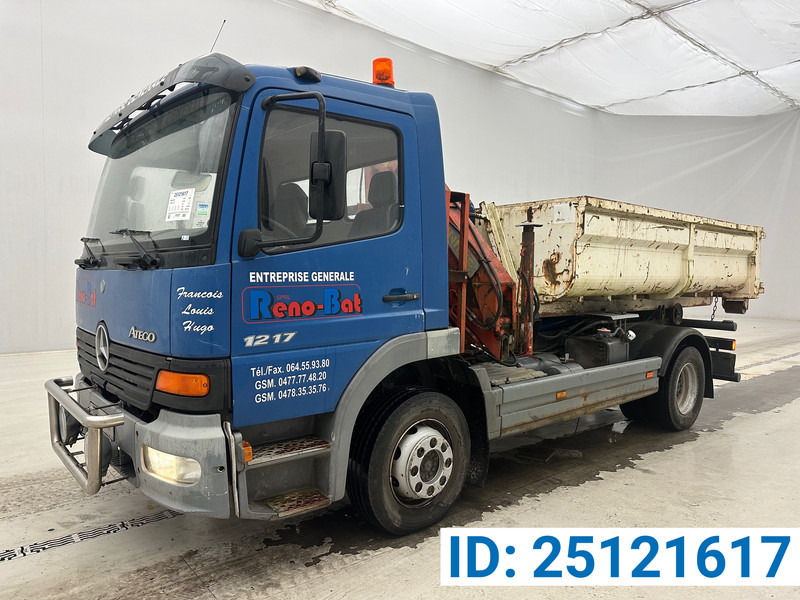 Mercedes-Benz Atego 1217 - Hook lift, Truk derek: gambar 1 Mercedes-Benz Atego 1217 - Hook lift, Truk derek: gambar 1