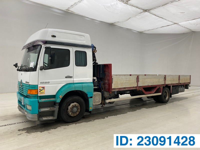 Mercedes-Benz Atego 1828 - Truk flatbed, Truk derek: gambar 1 Mercedes-Benz Atego 1828 - Truk flatbed, Truk derek: gambar 1