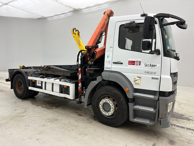 Mercedes-Benz Axor 1824 - Hook lift, Truk derek: gambar 3 Mercedes-Benz Axor 1824 - Hook lift, Truk derek: gambar 3