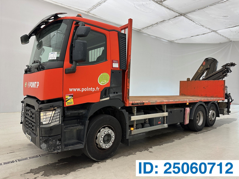 Renault C 430 - 6x2 - Truk flatbed, Truk derek: gambar 1 Renault C 430 - 6x2 - Truk flatbed, Truk derek: gambar 1