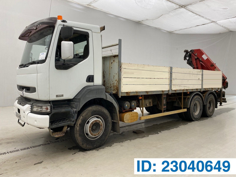 Renault Kerax 420 DCi - 6x4* - Truk flatbed, Truk derek: gambar 1 Renault Kerax 420 DCi - 6x4* - Truk flatbed, Truk derek: gambar 1