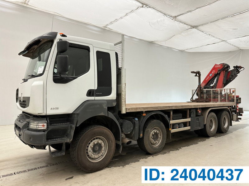 Renault Kerax 460 DXi - 8x4 - Truk flatbed, Truk derek: gambar 1 Renault Kerax 460 DXi - 8x4 - Truk flatbed, Truk derek: gambar 1