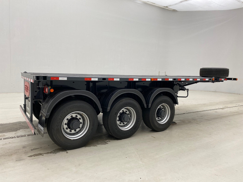 Semi-trailer pengangkut mobil baru SERGOMEL Chassis/Plateau 20FT - NEW: gambar 6