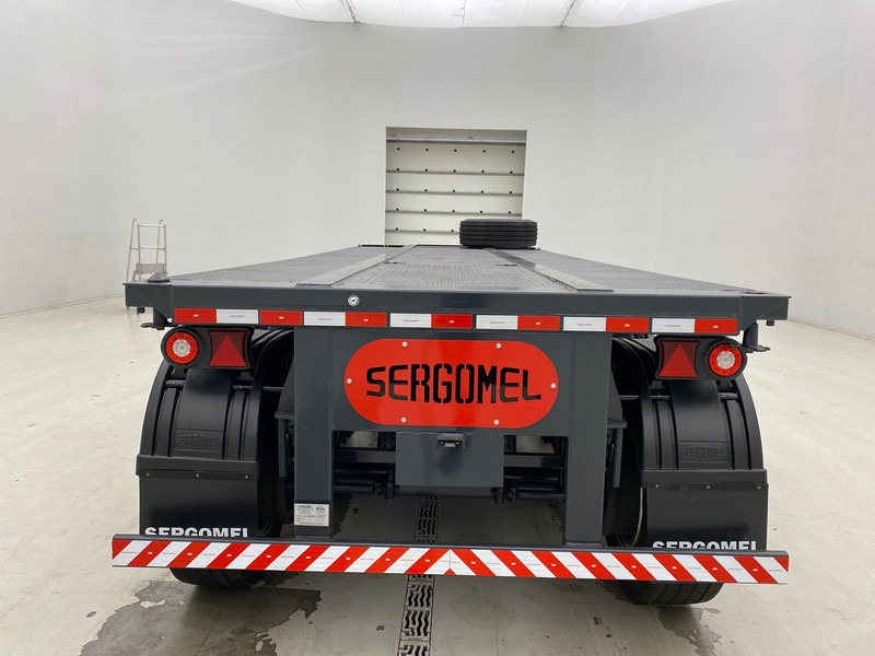 Semi-trailer pengangkut mobil baru SERGOMEL Chassis/Plateau 20FT - NEW: gambar 8