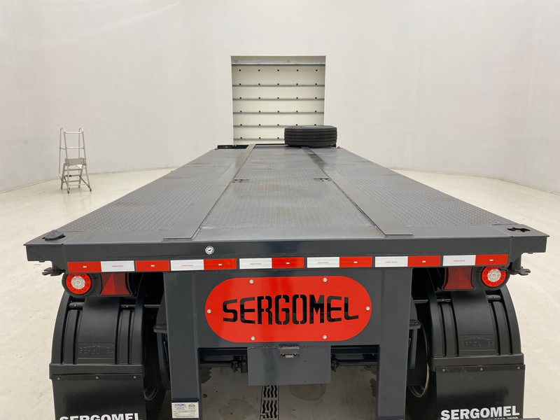 Semi-trailer pengangkut mobil baru SERGOMEL Chassis/Plateau 20FT - NEW: gambar 18