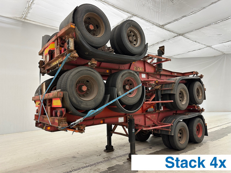 Van Hool Stack 4 x skelet 20 ft - Semi-trailer pengangkut mobil: gambar 1 Van Hool Stack 4 x skelet 20 ft - Semi-trailer pengangkut mobil: gambar 1