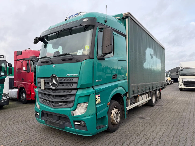 Mercedes-Benz Actros 2545 6X2 Retarder Euro 6 - Truk dengan terpal samping: gambar 1 Mercedes-Benz Actros 2545 6X2 Retarder Euro 6 - Truk dengan terpal samping: gambar 1