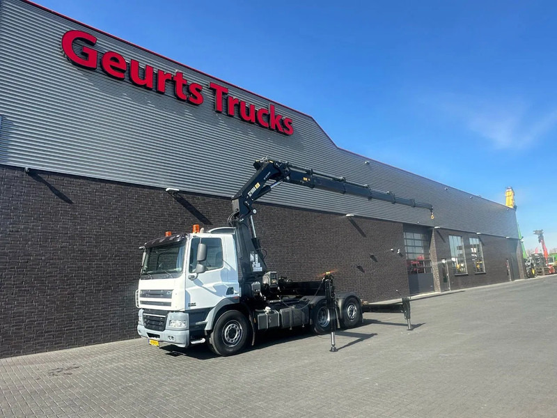 DAF CF 85 410 6X2 + HIAB 422EP-5 HIPRO TREKKER/SATTELZUG/TRACTOR UNIT/ CAMION - Truk derek: gambar 5 DAF CF 85 410 6X2 + HIAB 422EP-5 HIPRO TREKKER/SATTELZUG/TRACTOR UNIT/ CAMION - Truk derek: gambar 5