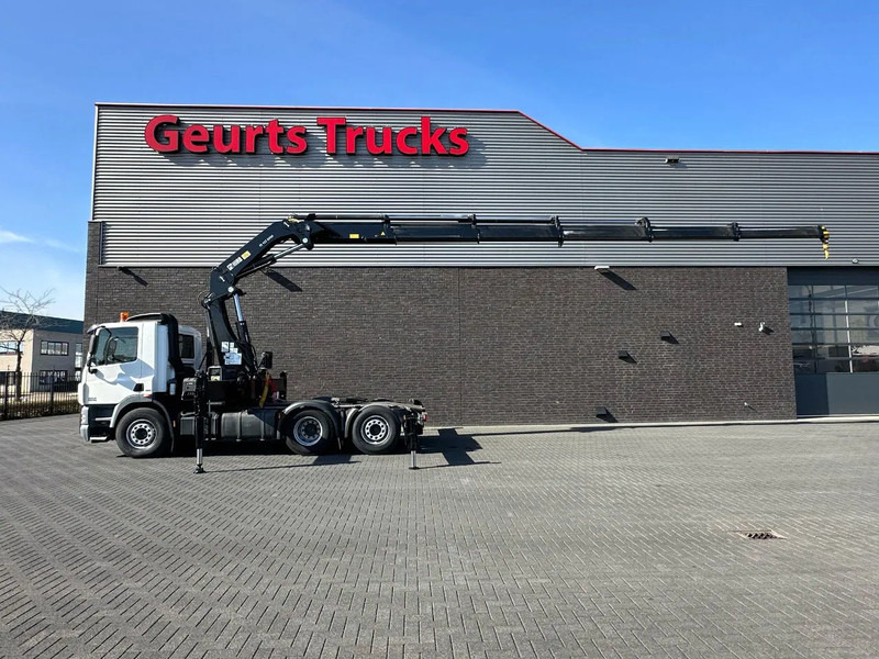 DAF CF 85 410 6X2 + HIAB 422EP-5 HIPRO TREKKER/SATTELZUG/TRACTOR UNIT/ CAMION - Truk derek: gambar 1 DAF CF 85 410 6X2 + HIAB 422EP-5 HIPRO TREKKER/SATTELZUG/TRACTOR UNIT/ CAMION - Truk derek: gambar 1
