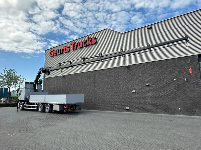 DAF XF 530 OPENLAADBAK / PRITSCHE / FLATBED MET HIAB X-HIDUO 258 E-7 + LIER KRAAN / KRAN / CRANE/ GRUA *NIEUW* - Truk derek: gambar 3 DAF XF 530 OPENLAADBAK / PRITSCHE / FLATBED MET HIAB X-HIDUO 258 E-7 + LIER KRAAN / KRAN / CRANE/ GRUA *NIEUW* - Truk derek: gambar 3
