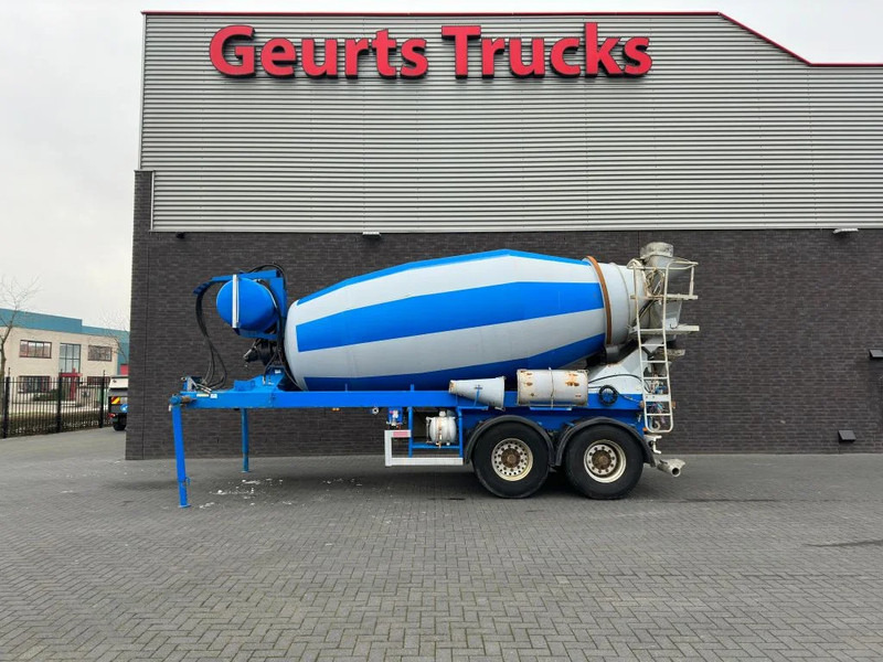 De Buf 2-ASSIGE 10M3 CONCRETE MIXER/MISCHER/MIXER - Semi-trailer mixer beton: gambar 1 De Buf 2-ASSIGE 10M3 CONCRETE MIXER/MISCHER/MIXER - Semi-trailer mixer beton: gambar 1