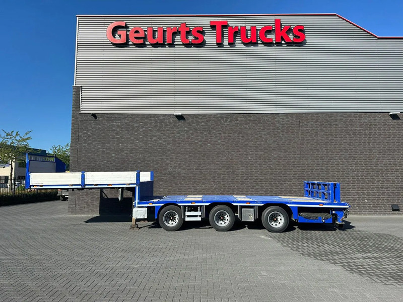 Emtech NNR48 3 ASSER HYDRAULISCHE GESTUURDE KORTE UITSCHUIFBARE SEMI-DIEPLADER / TIEFLADER / LOWLOADER - Semi-trailer low bed: gambar 1 Emtech NNR48 3 ASSER HYDRAULISCHE GESTUURDE KORTE UITSCHUIFBARE SEMI-DIEPLADER / TIEFLADER / LOWLOADER - Semi-trailer low bed: gambar 1