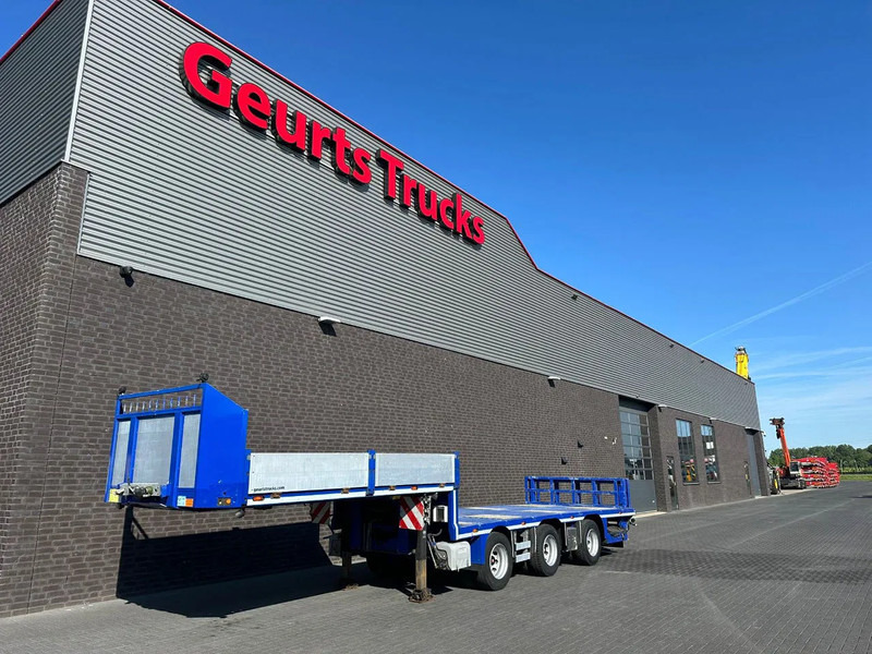 Emtech NNR48 3 ASSER HYDRAULISCHE GESTUURDE KORTE UITSCHUIFBARE SEMI-DIEPLADER / TIEFLADER / LOWLOADER - Semi-trailer low bed: gambar 2 Emtech NNR48 3 ASSER HYDRAULISCHE GESTUURDE KORTE UITSCHUIFBARE SEMI-DIEPLADER / TIEFLADER / LOWLOADER - Semi-trailer low bed: gambar 2