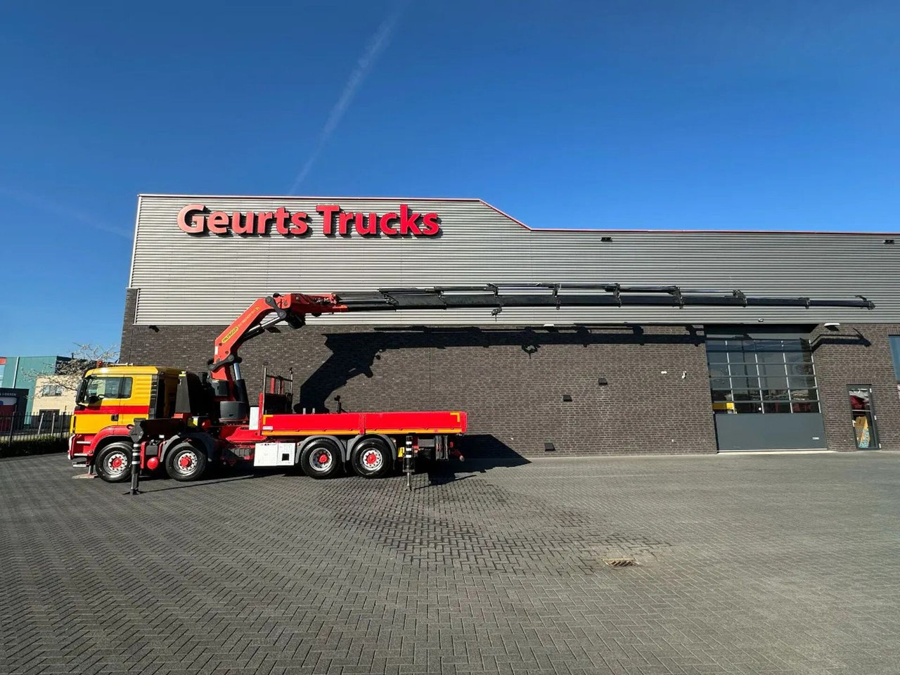 MAN 35.480 8X4H-6 BL MET PALFINGER PK92002-SH H KRAA - Truk derek: gambar 1 MAN 35.480 8X4H-6 BL MET PALFINGER PK92002-SH H KRAA - Truk derek: gambar 1
