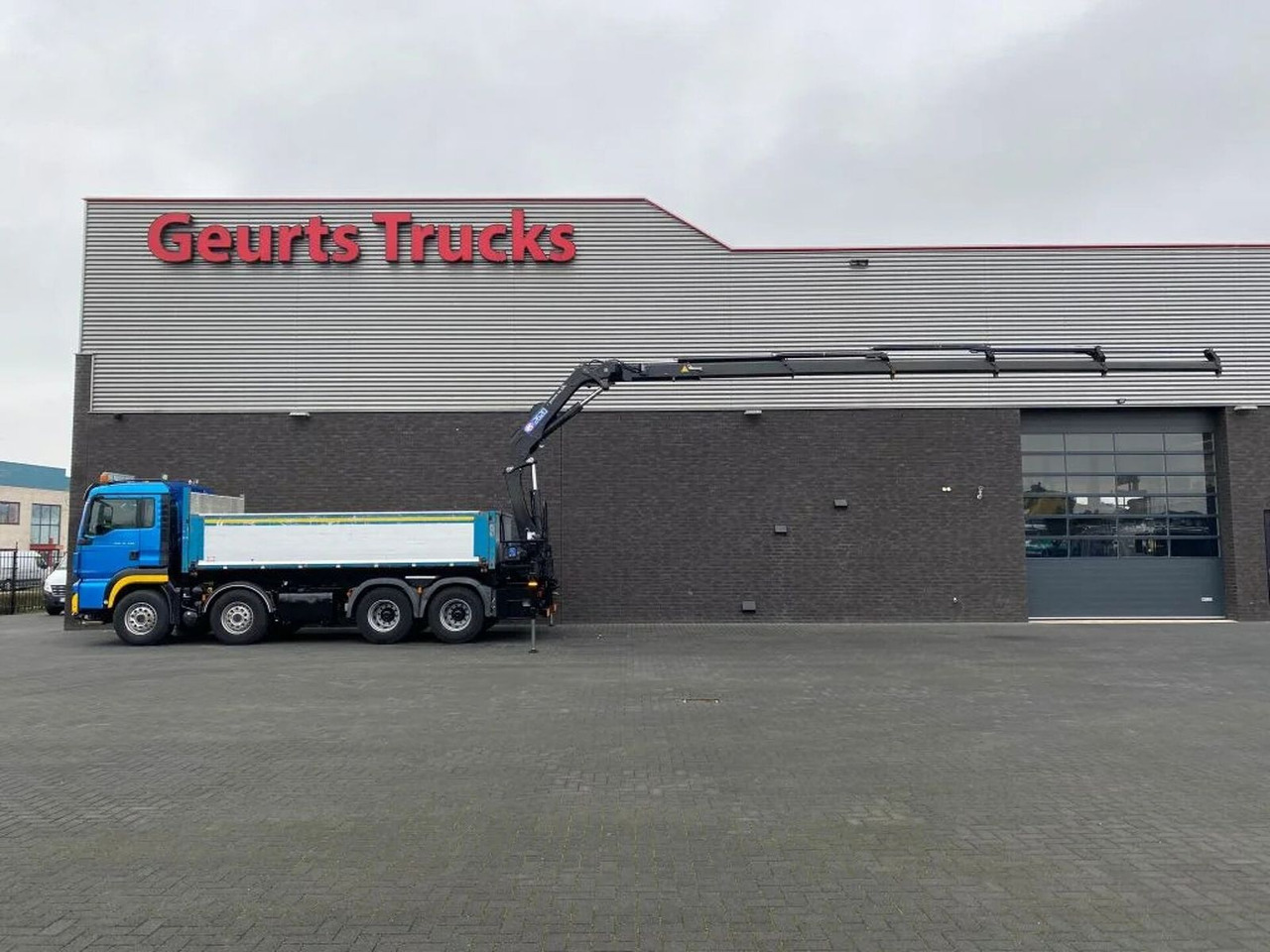 MAN TGS 35.480 8X4 KIPPER/TIPPER + HMF 2620-K5 KRAAN - Truk jungkit, Truk derek: gambar 5 MAN TGS 35.480 8X4 KIPPER/TIPPER + HMF 2620-K5 KRAAN - Truk jungkit, Truk derek: gambar 5