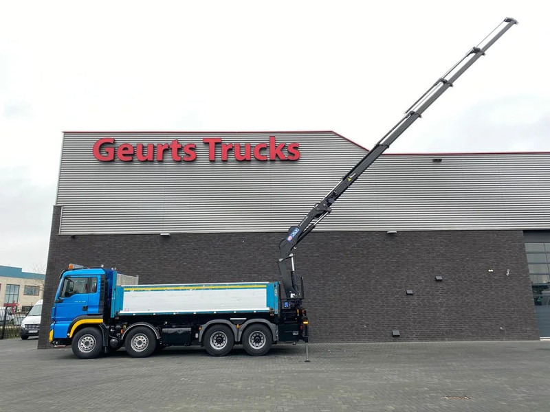 MAN TGS 35.480 8X4 KIPPER/TIPPER + HMF 2620-K5 KRAAN/KRAN/CRANE/GRUA - Truk jungkit, Truk derek: gambar 4 MAN TGS 35.480 8X4 KIPPER/TIPPER + HMF 2620-K5 KRAAN/KRAN/CRANE/GRUA - Truk jungkit, Truk derek: gambar 4