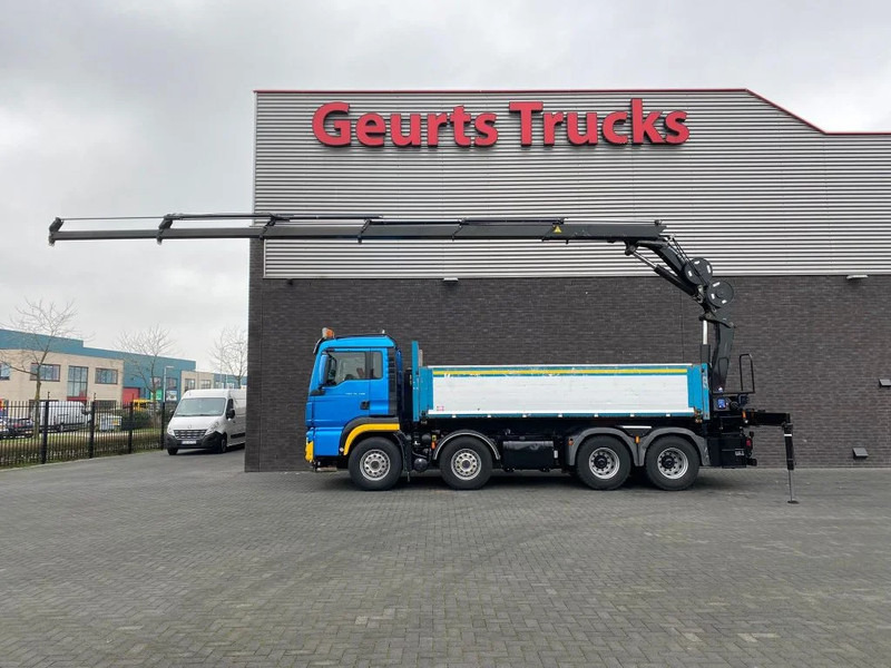 MAN TGS 35.480 8X4 KIPPER/TIPPER + HMF 2620-K5 KRAAN/KRAN/CRANE/GRUA - Truk jungkit, Truk derek: gambar 1 MAN TGS 35.480 8X4 KIPPER/TIPPER + HMF 2620-K5 KRAAN/KRAN/CRANE/GRUA - Truk jungkit, Truk derek: gambar 1