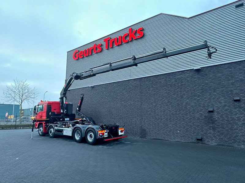 MAN TGS 35.500 8X4H-6 MET MULTILIFT ULT T 21 S51 HAAKARMSYSTEEM + HIAB X-HIPRO 192 E-4 KRAAN/CRANE/KRAN/GRUA - Hook lift, Truk derek: gambar 3 MAN TGS 35.500 8X4H-6 MET MULTILIFT ULT T 21 S51 HAAKARMSYSTEEM + HIAB X-HIPRO 192 E-4 KRAAN/CRANE/KRAN/GRUA - Hook lift, Truk derek: gambar 3