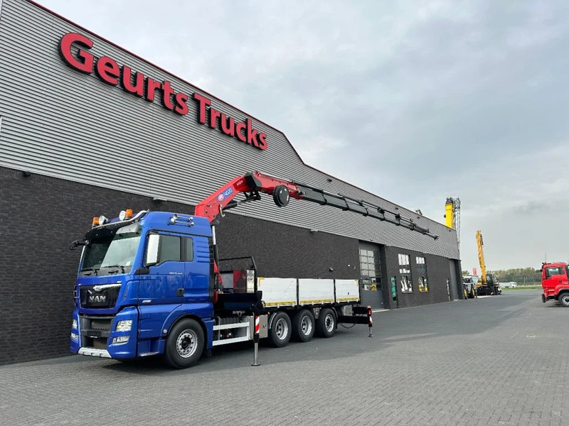 MAN TGX 33.560 8X4 TRIDEM + HMF 4020-K8 KRAAN/KRAN/CRANE/GRUA - Truk derek: gambar 2 MAN TGX 33.560 8X4 TRIDEM + HMF 4020-K8 KRAAN/KRAN/CRANE/GRUA - Truk derek: gambar 2