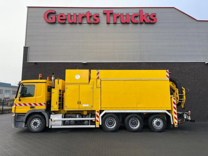 Mercedes-Benz Actros 3248 8X4 TRIDEM MTS DINO 12 SAUGBAGGER/SUCTIONEXAVATOR/GRONDZUIGER - Truk vakum: gambar 1 Mercedes-Benz Actros 3248 8X4 TRIDEM MTS DINO 12 SAUGBAGGER/SUCTIONEXAVATOR/GRONDZUIGER - Truk vakum: gambar 1