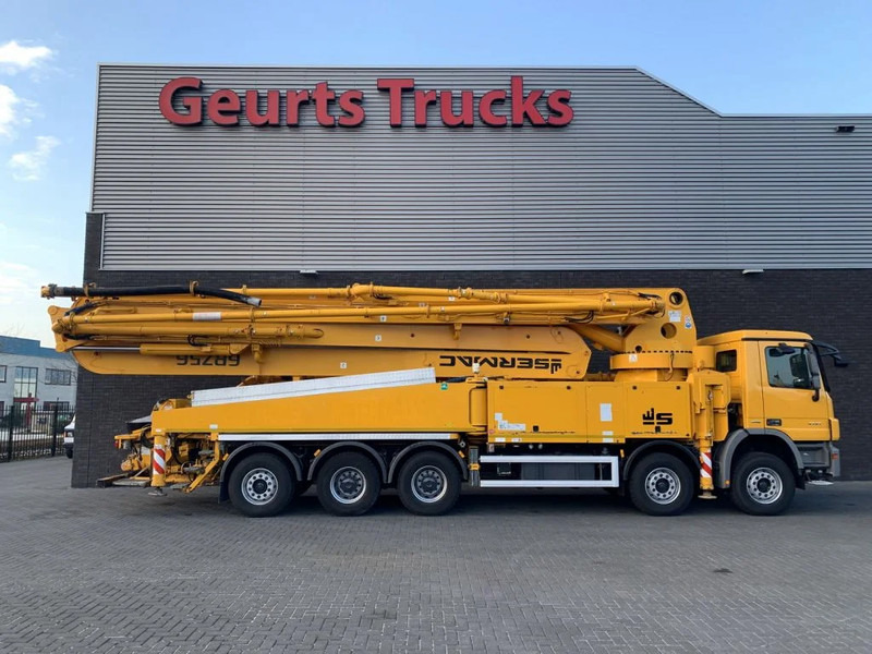 Mercedes-Benz Actros 5041 10X4 + SERMAC 6 RZ 56 METER CONCRETE PUMP - Truk pompa beton: gambar 5 Mercedes-Benz Actros 5041 10X4 + SERMAC 6 RZ 56 METER CONCRETE PUMP - Truk pompa beton: gambar 5