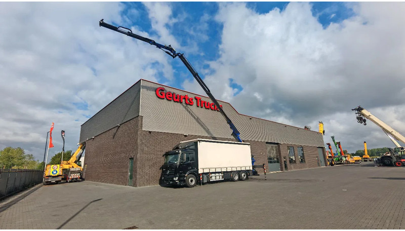 Mercedes-Benz Antos 2536 6X2 SCHUIFZEIL MET PALFINGER PK23002-SH C KRAAN / KRAN / CRANE / GRUA - Truk derek: gambar 2 Mercedes-Benz Antos 2536 6X2 SCHUIFZEIL MET PALFINGER PK23002-SH C KRAAN / KRAN / CRANE / GRUA - Truk derek: gambar 2