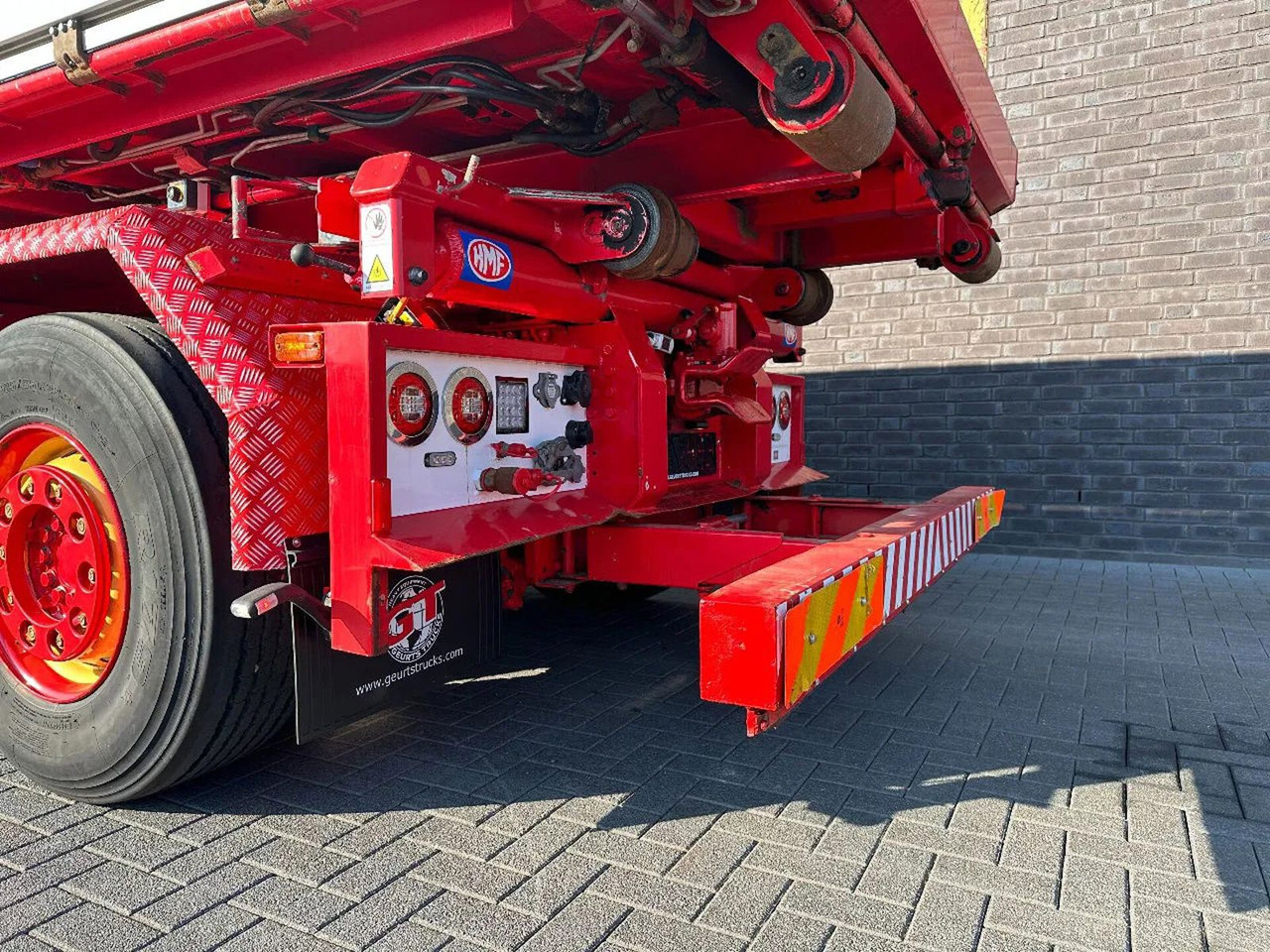 Hook lift, Truk derek Mercedes-Benz Arocs 3253 L ENA 8X2/4 HMF2820 KRAAN / KRAN/ CRA: gambar 24