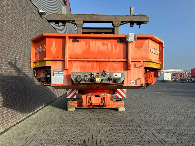 Nooteboom EURO-100-05 DIEPLADER / TIEFLADER / LOW LOADER MET HYDRAULISCH VERING EN STUURASSEN - Semi-trailer low bed: gambar 5 Nooteboom EURO-100-05 DIEPLADER / TIEFLADER / LOW LOADER MET HYDRAULISCH VERING EN STUURASSEN - Semi-trailer low bed: gambar 5