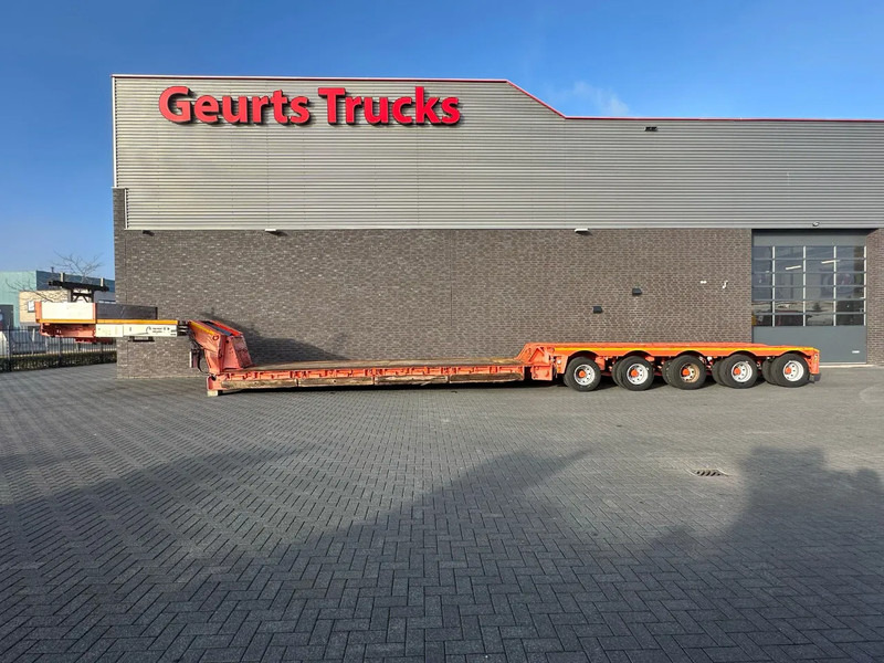 Nooteboom EURO-100-05 DIEPLADER / TIEFLADER / LOW LOADER MET HYDRAULISCH VERING EN STUURASSEN - Semi-trailer low bed: gambar 1 Nooteboom EURO-100-05 DIEPLADER / TIEFLADER / LOW LOADER MET HYDRAULISCH VERING EN STUURASSEN - Semi-trailer low bed: gambar 1
