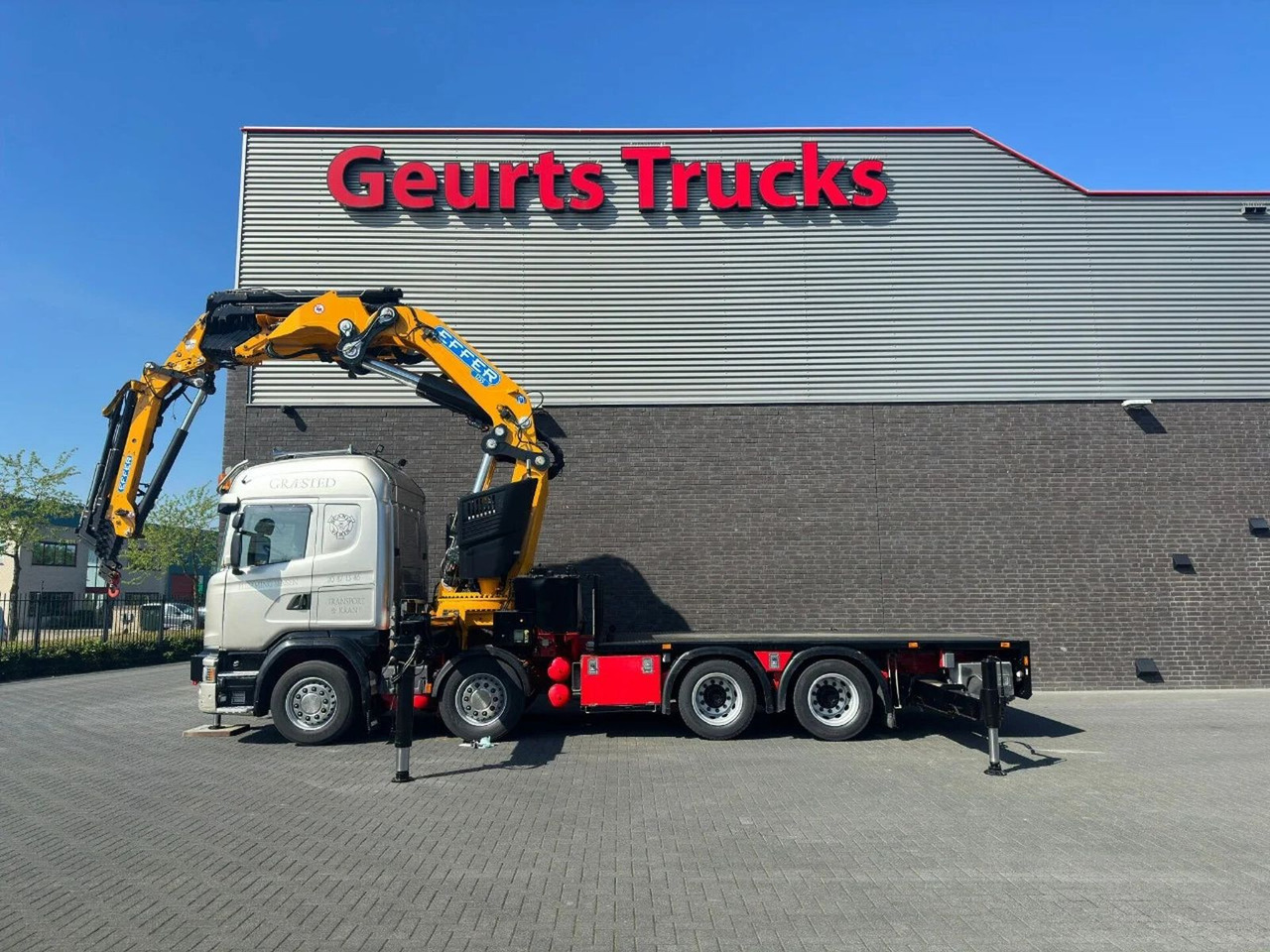 Scania G450 8X4 + EFFER 1255/8S + JIB 6S HD KRAAN/KRAN/ - Truk derek: gambar 5 Scania G450 8X4 + EFFER 1255/8S + JIB 6S HD KRAAN/KRAN/ - Truk derek: gambar 5