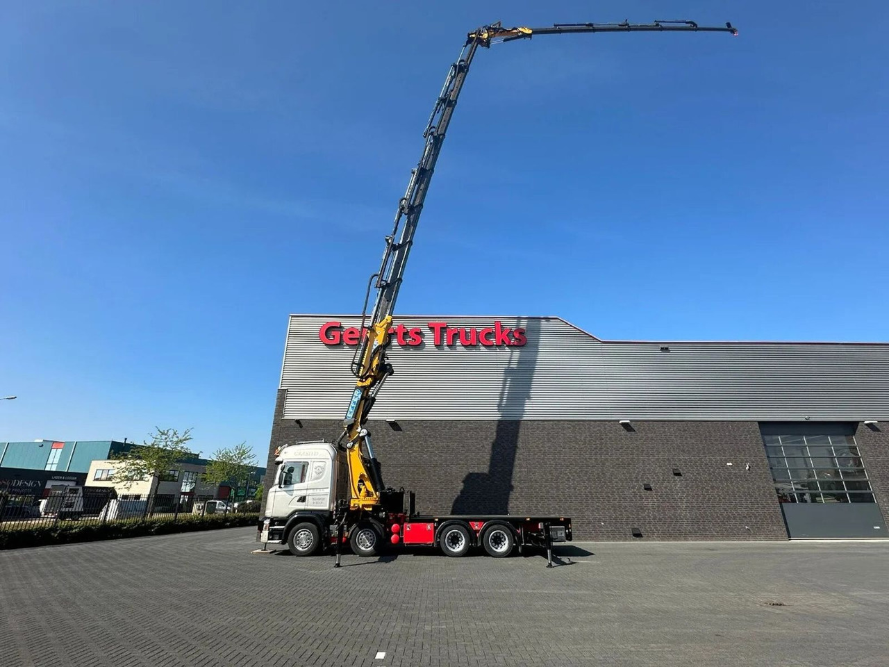 Scania G450 8X4 + EFFER 1255/8S + JIB 6S HD KRAAN/KRAN/ - Truk derek: gambar 3 Scania G450 8X4 + EFFER 1255/8S + JIB 6S HD KRAAN/KRAN/ - Truk derek: gambar 3