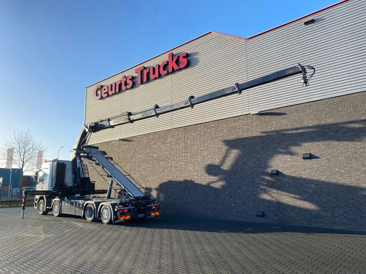 Scania G500 NGS 8X2 MET 3 ZIJDIGE KABELSYSTEEM + HIAB 3 - Hook lift, Truk derek: gambar 3 Scania G500 NGS 8X2 MET 3 ZIJDIGE KABELSYSTEEM + HIAB 3 - Hook lift, Truk derek: gambar 3
