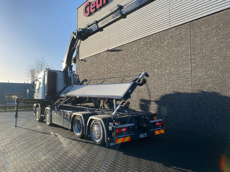 Scania G500 NGS 8X2 MET 3 ZIJDIGE KABELSYSTEEM + HIAB 362 EP-5 KRAAN/KRAN/CRANE/GRUA - Truk pembawa sistem kabel, Truk derek: gambar 5 Scania G500 NGS 8X2 MET 3 ZIJDIGE KABELSYSTEEM + HIAB 362 EP-5 KRAAN/KRAN/CRANE/GRUA - Truk pembawa sistem kabel, Truk derek: gambar 5