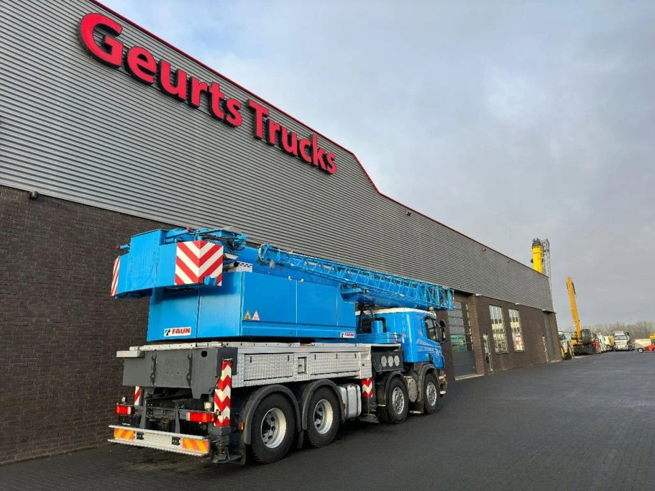 Scania P420 8X4 + FAUN HK 40 + JIB KRAAN/KRAN/CRANE/GRU - Truk derek: gambar 5 Scania P420 8X4 + FAUN HK 40 + JIB KRAAN/KRAN/CRANE/GRU - Truk derek: gambar 5