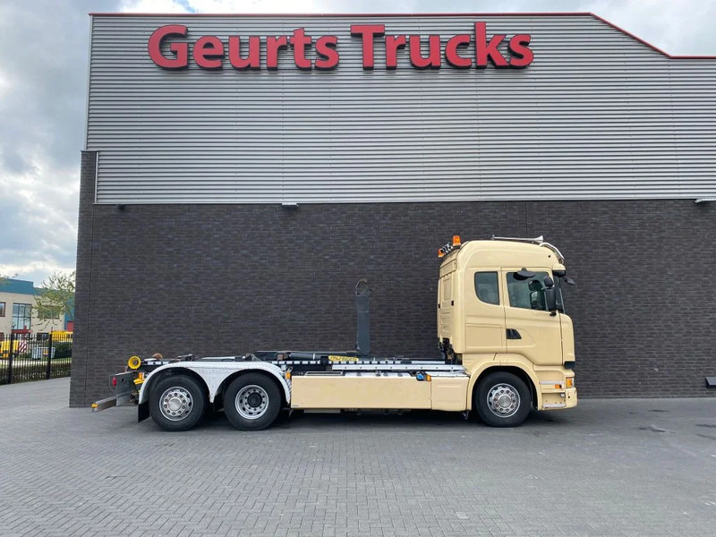 Scania R450 6X2 + PALFINGER HAAKARMSYSTEEM/ABROLLKIPPER/HOOKLIFT - Hook lift: gambar 5 Scania R450 6X2 + PALFINGER HAAKARMSYSTEEM/ABROLLKIPPER/HOOKLIFT - Hook lift: gambar 5