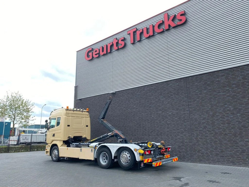 Scania R450 6X2 + PALFINGER HAAKARMSYSTEEM/ABROLLKIPPER/HOOKLIFT - Hook lift: gambar 4 Scania R450 6X2 + PALFINGER HAAKARMSYSTEEM/ABROLLKIPPER/HOOKLIFT - Hook lift: gambar 4