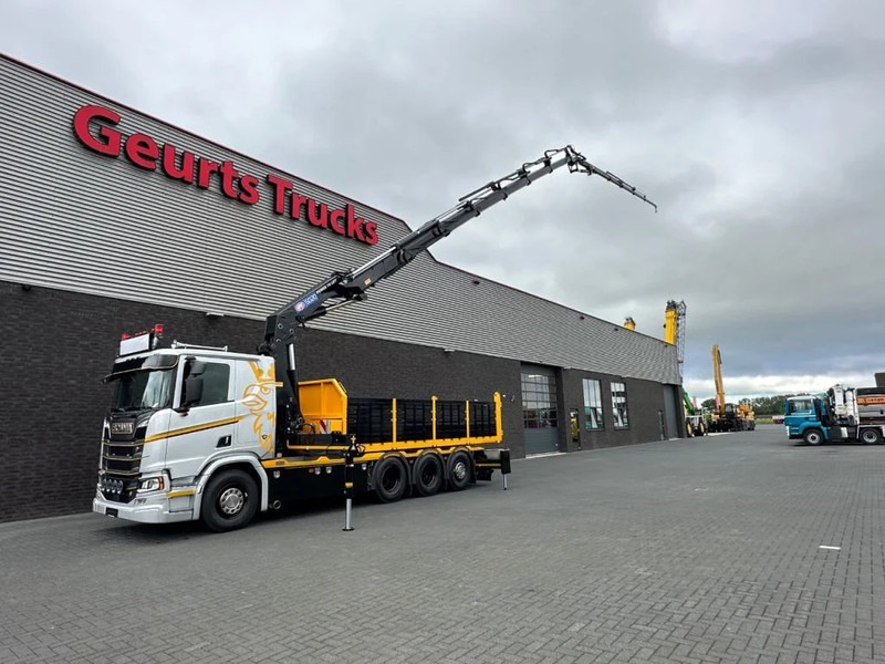 Scania R530 V8 NGS 8X4 TRIDEM MET HYVA 2Z KIPPER + HMF 5020-K6 + JIB FJ1000-K5 KRAAN/KRAN/CRANE/GRUA - Truk derek: gambar 3 Scania R530 V8 NGS 8X4 TRIDEM MET HYVA 2Z KIPPER + HMF 5020-K6 + JIB FJ1000-K5 KRAAN/KRAN/CRANE/GRUA - Truk derek: gambar 3