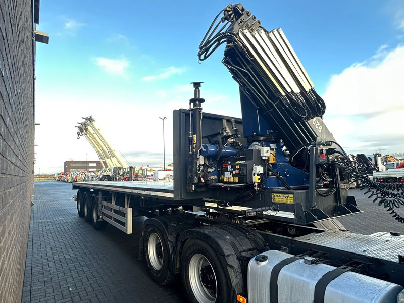 TURBO ,S HOET SC33AA KRAAN/KRAN/CRANE - Semi-trailer flatbed: gambar 5 TURBO ,S HOET SC33AA KRAAN/KRAN/CRANE - Semi-trailer flatbed: gambar 5