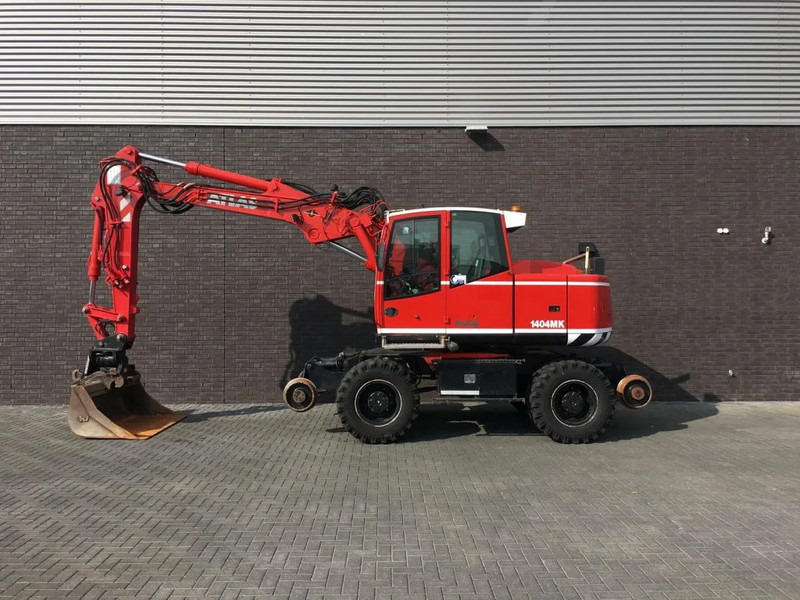 Terex TW 160 SR RAILWAY EXAVATOR - Ekskavator roda: gambar 1 Terex TW 160 SR RAILWAY EXAVATOR - Ekskavator roda: gambar 1