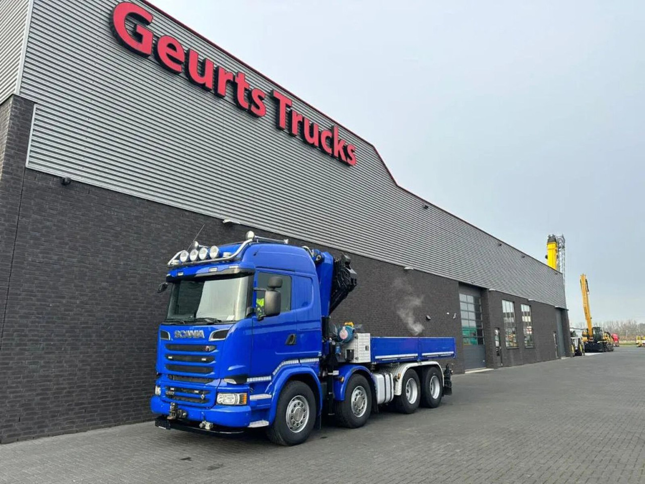 Leasing  Scania R580 V8 8X4 TREKKER-BAKWAGEN COMBI + HMF 4020-K5 Scania R580 V8 8X4 TREKKER-BAKWAGEN COMBI + HMF 4020-K5: gambar 12