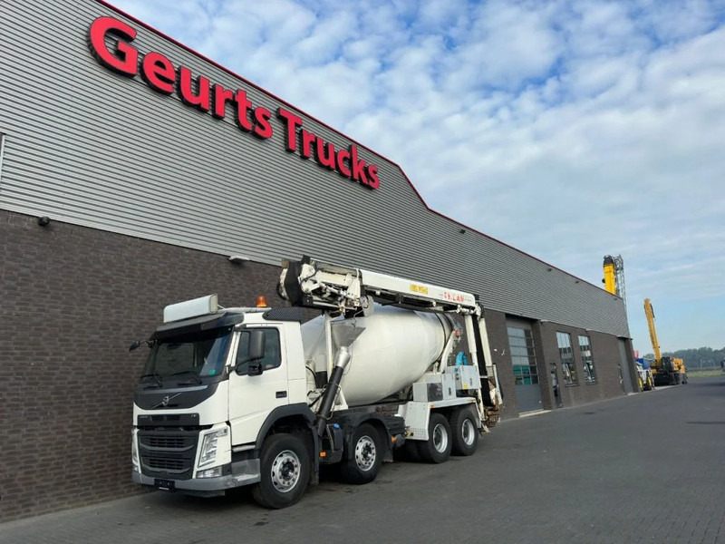 Volvo FM 410 8X4 + STETTER 9 M3 MIXER/MISCHER + THEAM 15 M TRANSPORTBAND/BELT - Truk pengaduk beton: gambar 2 Volvo FM 410 8X4 + STETTER 9 M3 MIXER/MISCHER + THEAM 15 M TRANSPORTBAND/BELT - Truk pengaduk beton: gambar 2