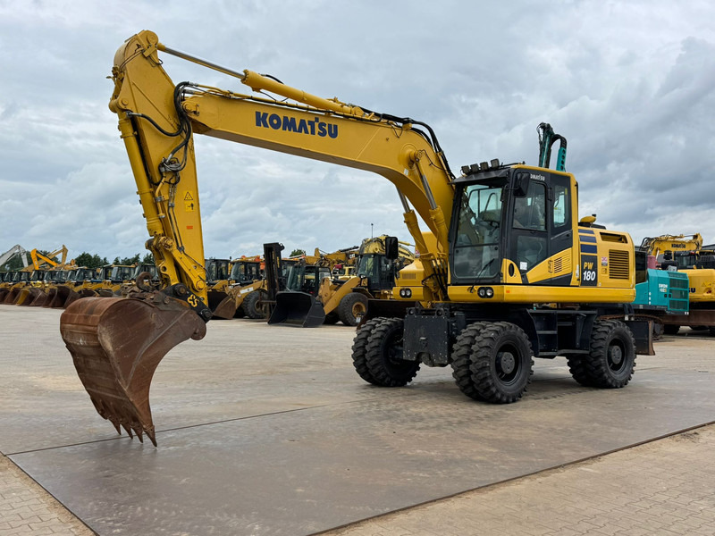 Komatsu PW180-11 - Ekskavator roda: gambar 2 Komatsu PW180-11 - Ekskavator roda: gambar 2