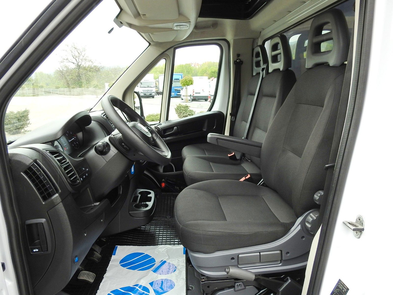 Van dengan terpal samping baru Fiat DUCATO  PRITSCHE PLANE 10 PALETTEN WEBASTO A/C: gambar 22