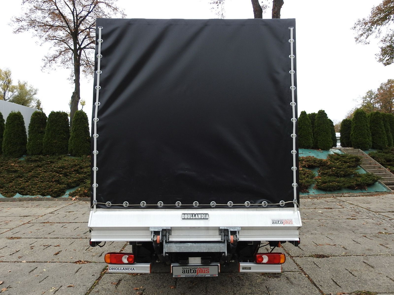 Van dengan terpal samping Fiat DUCATO PRITSCHE PLANE AUFZUG 8 PALETTEN  WEBASTO: gambar 10