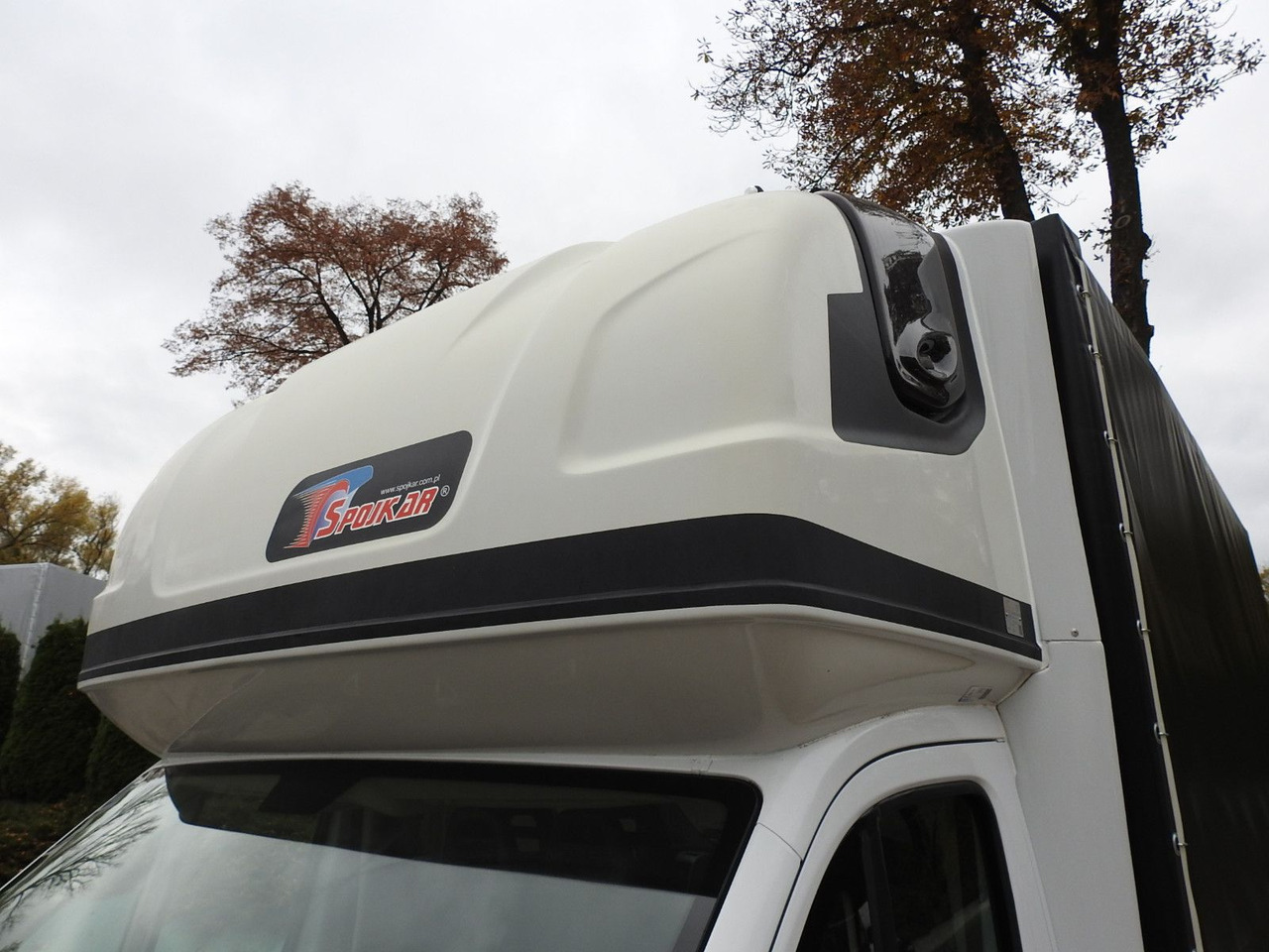 Van dengan terpal samping Fiat DUCATO PRITSCHE PLANE AUFZUG 8 PALETTEN  WEBASTO: gambar 17